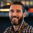 Man with Check Shirt