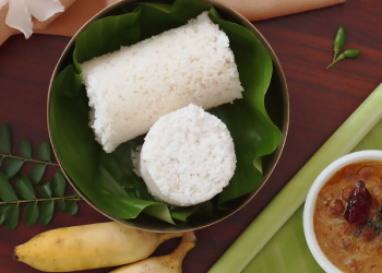Putthu with kadala curry