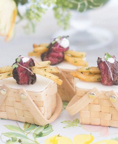 French-fries and Meat