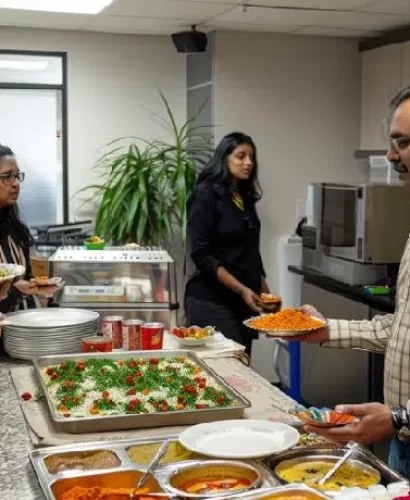 Corporate Party in the Office