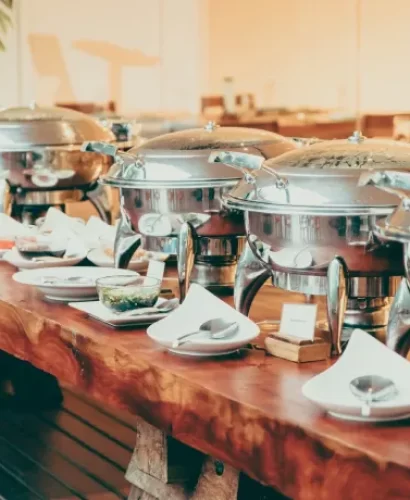 Closed Metal Pots